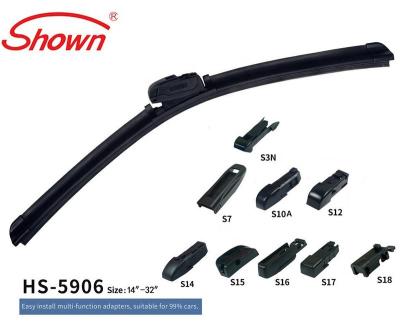 China Clear Rain Car Wiper Blade Multifunctional Frameless Wiper Seal for sale