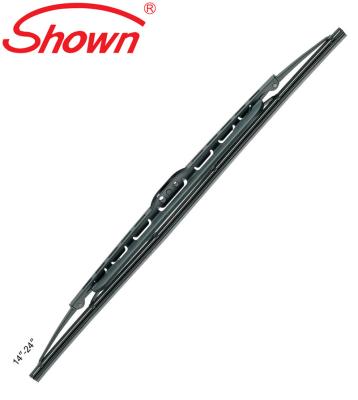 China Type particular type riveted view spoiler with car Front Window Windshield Wiper Blade spoiler for sale