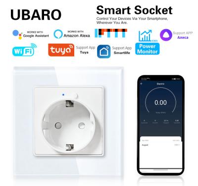 China WIF Smart Power Outlet Remote Control Zigbee Outlet Socket Power Monitoring for sale