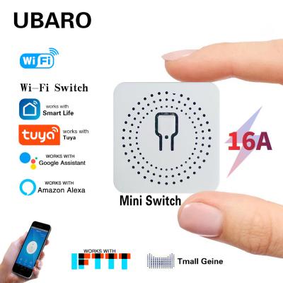 China mini Breaker Switch Tuya Smart circuit WIFI Switch Supports Google Home Alexa Voice for sale