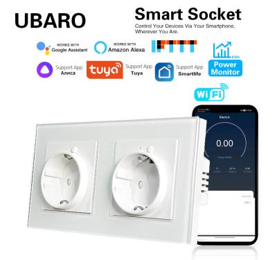 China Sprachsteuerung Smart Socket Kompatibel mit dem Assistenten von Google / Amazon Alexa / Yandex Alice / IFTTT zu verkaufen