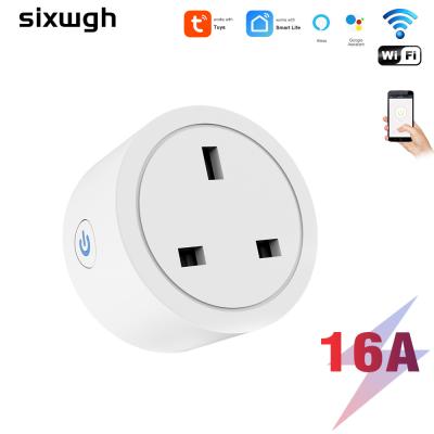 China Elektrische Stromversorgung Wifi Smart Socket Kompatibel mit Tuya Smart UK Standard zu verkaufen