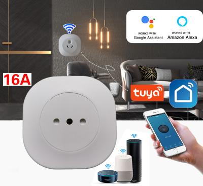 China Elektro Wifi Smart Plug 16a 2.2KW 3.5KW Itlay Standard Timer Smart Plug zu verkaufen