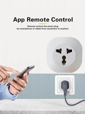 Cina Socket intelligente standard sudafricano WIFI Timer Wall Plug Socket 20A 16A in vendita