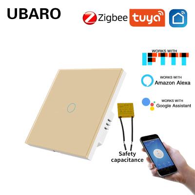 China Tuya Smart Zigbee Light Switch Uk Standard EU Zigbee Dimmer Led à venda