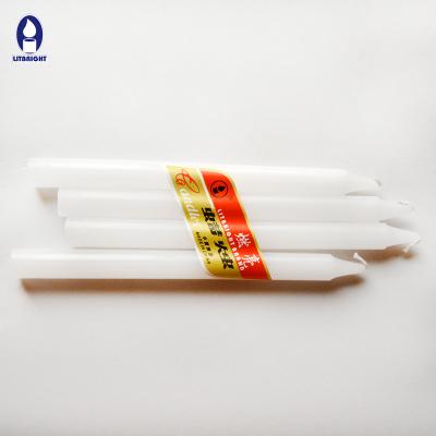 China Cheap 18g stick household lighting white candle without flames for decoration with paraffin wax for sale