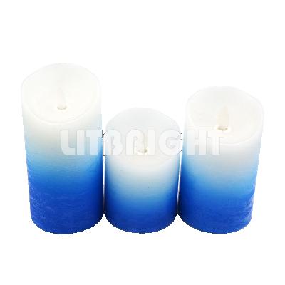 China Flickering Birthdays Moving Wick LED Flameless Candles LED Candles For Home Decor / Parties for sale