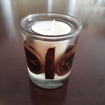 China Hot Selling Thick Glass Scented Gel Wax Candles Scented Glass Jar Candle for sale