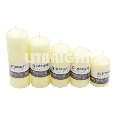 China China Factory Relighting Different Size Candle / Color / Fragrance / Church Pillar Candle For Religion for sale