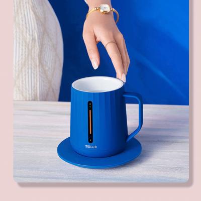 China Factory Ceramic Disposable Mugs Self Heated Coffee Mugs Temperature Control Smart Water Cup Coffee Mug for sale