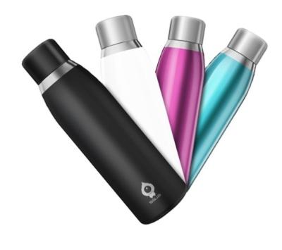 China Wholesale Disposable Thermos Flasks Display Temperature Smart Time Water Bottle Fashion Vacuum Travel Reminder Bottle for sale