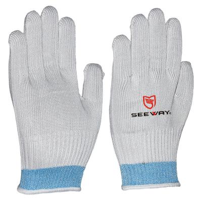 China Seeway Level 5 Heavy Duty Anti Cut Knife Safety Anti Cut Work Protection Gloves For Butchers for sale