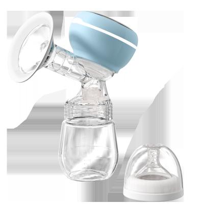 China Customized BPA Free Manual Portable Electric Hands Free Breast Pump Logo Cheapest Digital Hospital Grade With Bottle for sale