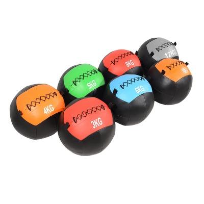 China Gym Equipment Wall Ball 4-10kg OME Gym Medicine Ball Cross-Training PVC Wall Balls for sale