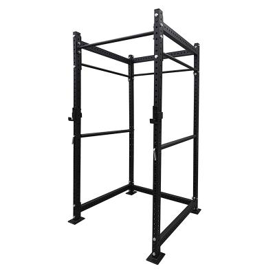 China Multifunctional Strength Training Bodybuilding New Arrival Power Weightlifting Bench Rack Power Training Rack With Lat Advancement for sale