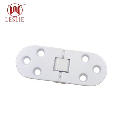 China Modern Design Good Quality Zinc Alloy Drop Flap Hinge Modern Design Table Hinge Invisible Furniture Door Sill for sale