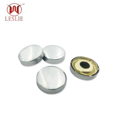 China Flare Mirror Head Nails Covers Stainless Hardware For Showcase Display Advertising Furniture Hardware for sale