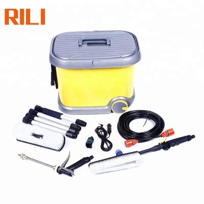 China PULANDI Car Vehicle Mounted Mini Manual Gasket Cleaner Body Cleaner With 36L Water Tank And Brush for sale