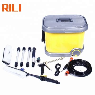 China Car Body Cleaning PULANDI Car Wash Equipment Portable Pressure Car Washer Machine With Water Tank for sale