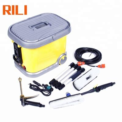 China Car Body Cleaning PULANDI Portable Manual Car Washer 12 Volt Car Washer With 36L Tank for sale