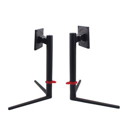 China Aluminum Height Adjustable Monitor Stand Metal Plastic Load Capacity 3 - 7kg en venta