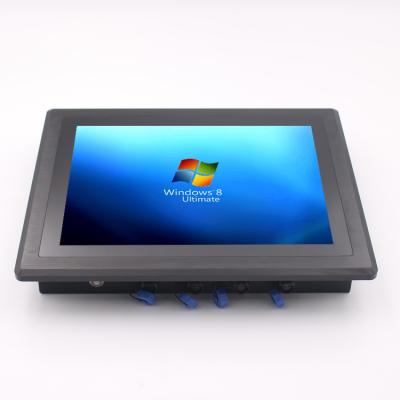 China Industrial 64GB SSD Waterproof Panel PC with VESA Mount and 350cd/m2 Brightness for sale