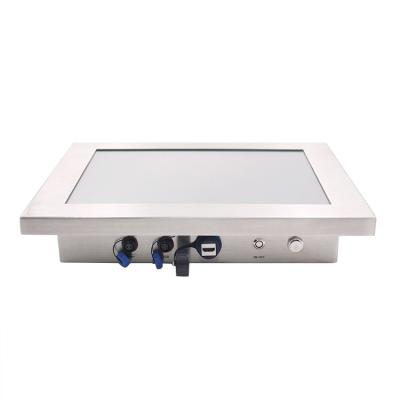 China 64G-1T Hard Disk Industrial Waterproof IP65/67/68 Stainless Steel Embedded panel pc With Intel CPU zu verkaufen