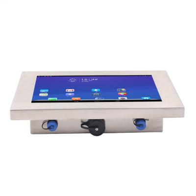 China ununtu 1280x800 Wasser-beständiger Touch Screen Monitor für Boot zu verkaufen