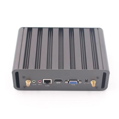 中国 I5 5200U DDR3LのRAM Fanless小型ITXコンピュータ箱HDMI VGA WiFi 販売のため