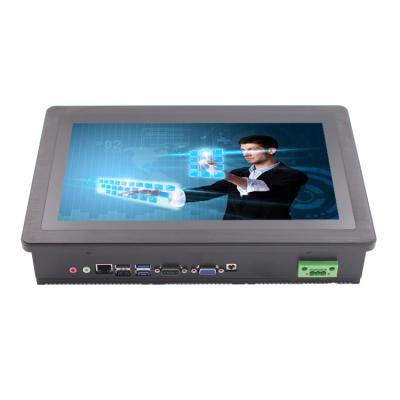 중국 PCAP 11.5 인치 산업용 팬리스 PC 250cd/M2 24V 와이드 전압 판매용