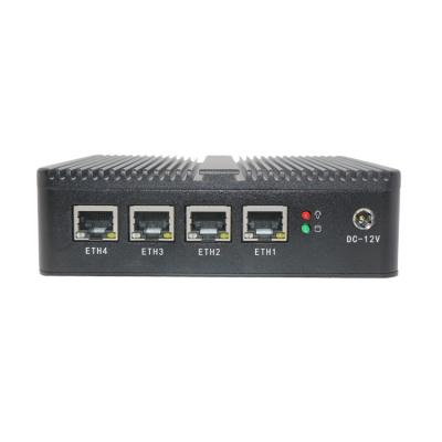 China 4 exposição refrigerando Fanless Nuc do apoio 1080P do MINI PC HDMI do ITX do Lan à venda