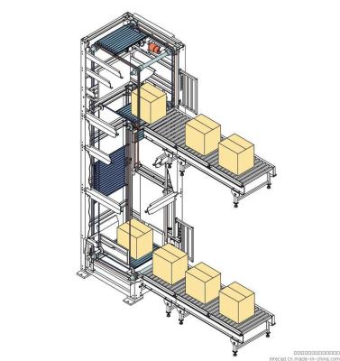 China The delivery of finished products in the vertical logistics conveyor for the chemical and metallurgical industry for sale