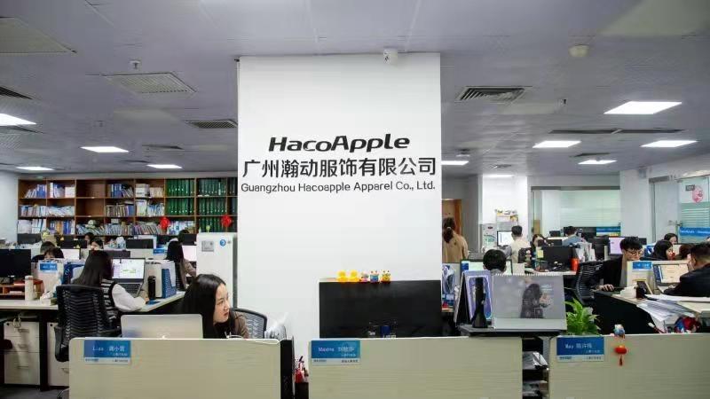 Verified China supplier - Guangzhou Hacoapple Apparel Co., Ltd.