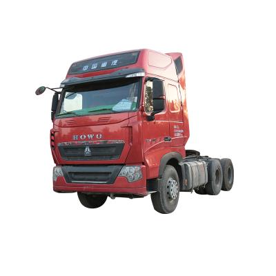 China Factory Refurbished Sinotruck HOWO 420hp Tractor Truck For Sale 6.8x3.7x2.5m for sale