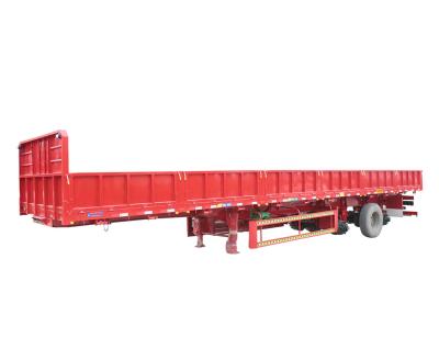 China Heavy Duty Truck Trailer 3 Axle Barrier Cargo Trailer Side Wall Semi Trailer With Low Price for sale