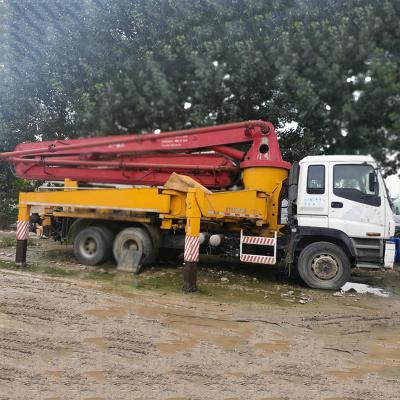 China Construction Engineering High Efficiency Pumping Truck Mounted Concrete Pump for sale