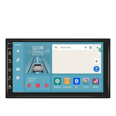 China GPS 7' Inch Car Radio 3+32GB 8 12 IPS Single Core Color UI Android Carplay Android WiFi Auto GPS BT Autoradio for sale