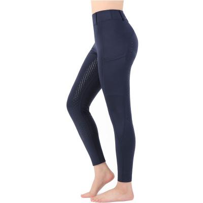 China Polyester Customize Sport Rider Breeches Wholesale Full Silicone Equestrian Women Anti-pilling Factory Price for sale