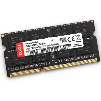 China Laptop memory ddr3 RAM 2gb/4gb/8gb 1333mhz/1600mhz PC3-10600/12800 cheapest cost laptop memory ddr3 for laptop for sale