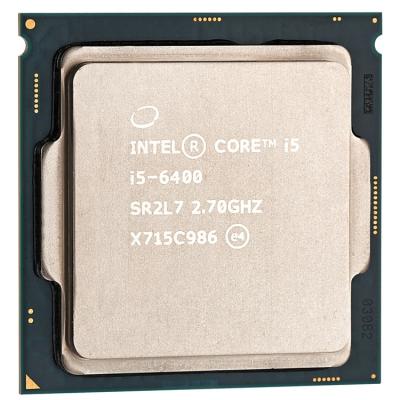 China Desktop Tray Packing Wholesale For Intel Core i5 6400 2.7 GHz Four-core CPU 6M 65W LGA Processor 1151 for sale