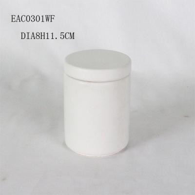 China White Concrete Candle Holder for sale