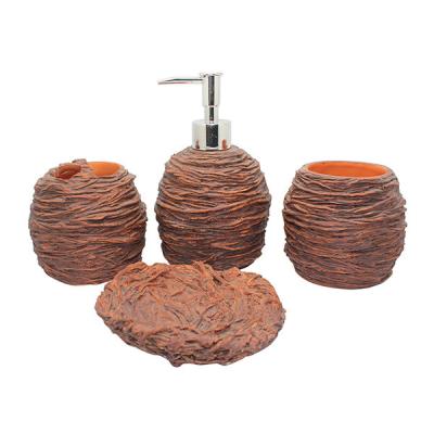 China Bathroom set - resin - caly color- EA0011 for sale