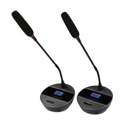 China Optional Auto Tracking Delegate Speaker Unit 20 Gooseneck Wireless Conference MIC for sale