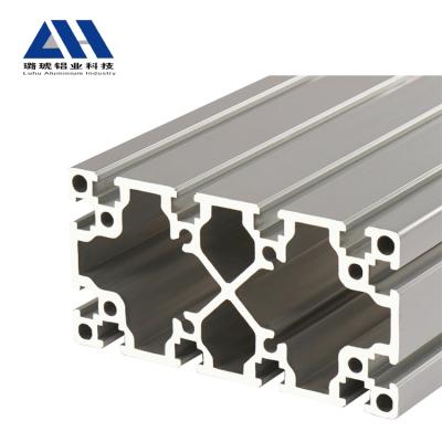 China Life Heavy Duty Slot Aluminum Extrusion Industrial Profile 80160 T For Workbench for sale