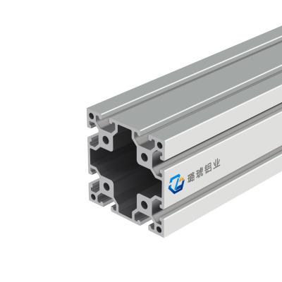 China Lifetime Custom Double U Good Quality Aluminum Profile 8080 Aluminum Extrusion for sale