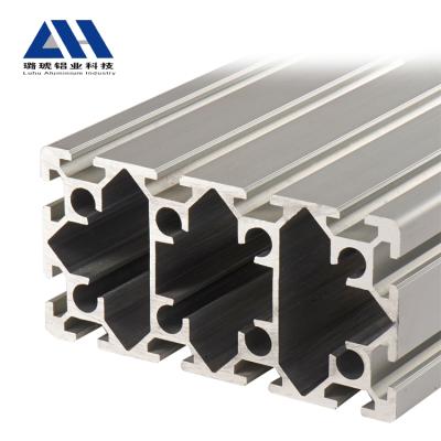 China High Strength Aluminum Extrusion Life Profile 80x160 For Processing Line for sale