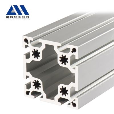 China Custom Aluminum Extrusion Profile 100x100 Profile Different Life High Performance Aluminum Profile Types Supplier for sale