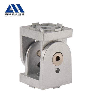 China Aluminum Alloy Activities Hinge Live Alloy Profile Joint Connector for Aluminum Profile for sale