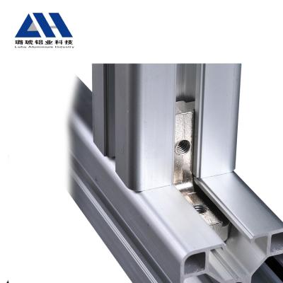 China High Quality Factory Lifetime Furniture L-shape Inner Aluminum Alloy Bracket Connector In Low Price for sale