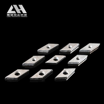 China Heavy industry factory price aluminum profile M4/M5/M6/M8 carbon steel rhombus nut for sale